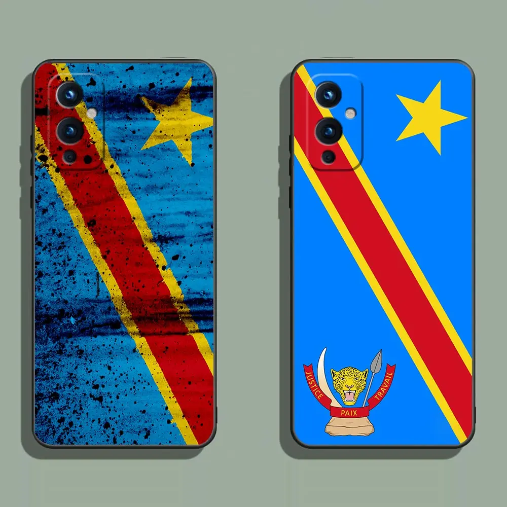 Фото Чехол для Oneplus 9 8 8T 7 7T 6 6T 5 5T NORD N100 N10 2 CE 5G Pro Nokia 3,1 6 Plus, чехол с флагом Демократической Республики Конго №3