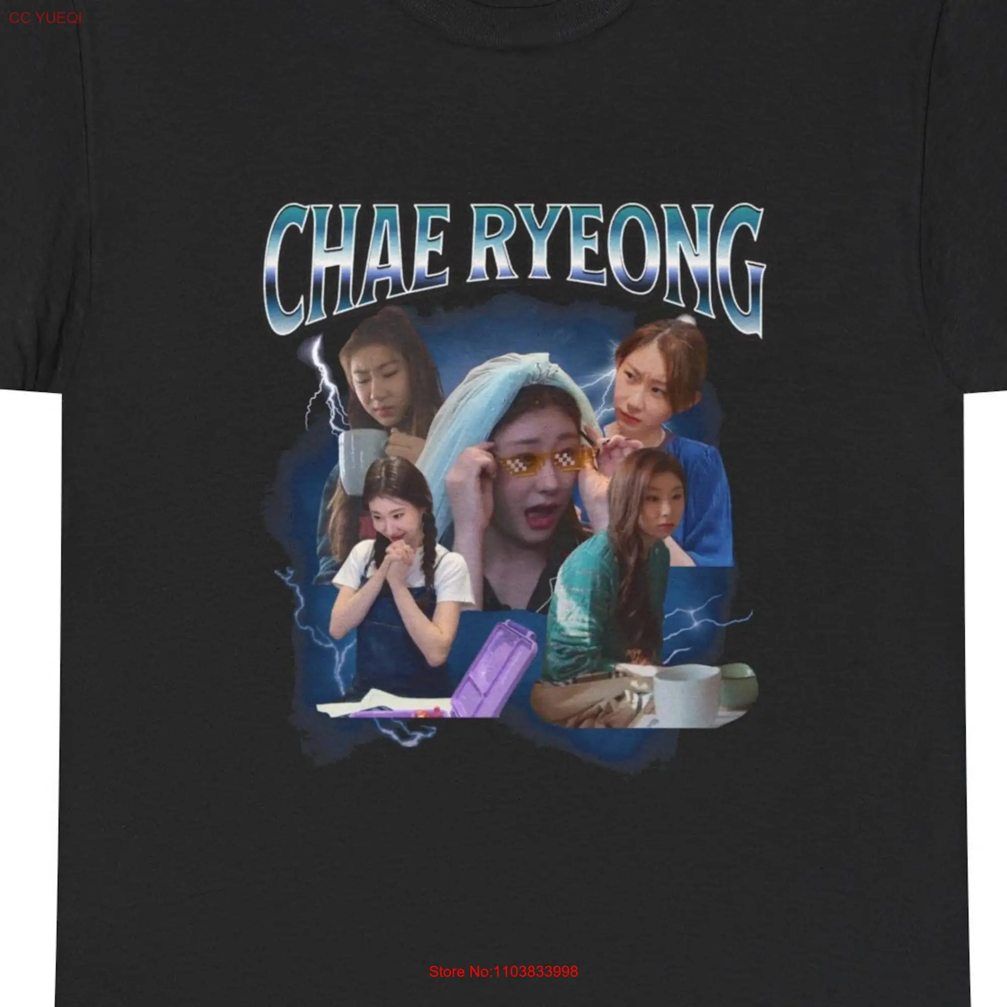 Itzy Chaeryeong футболка ryujin yeji lia yuna kpop merch midzy подарок для смешных длинных или коротких рукавов