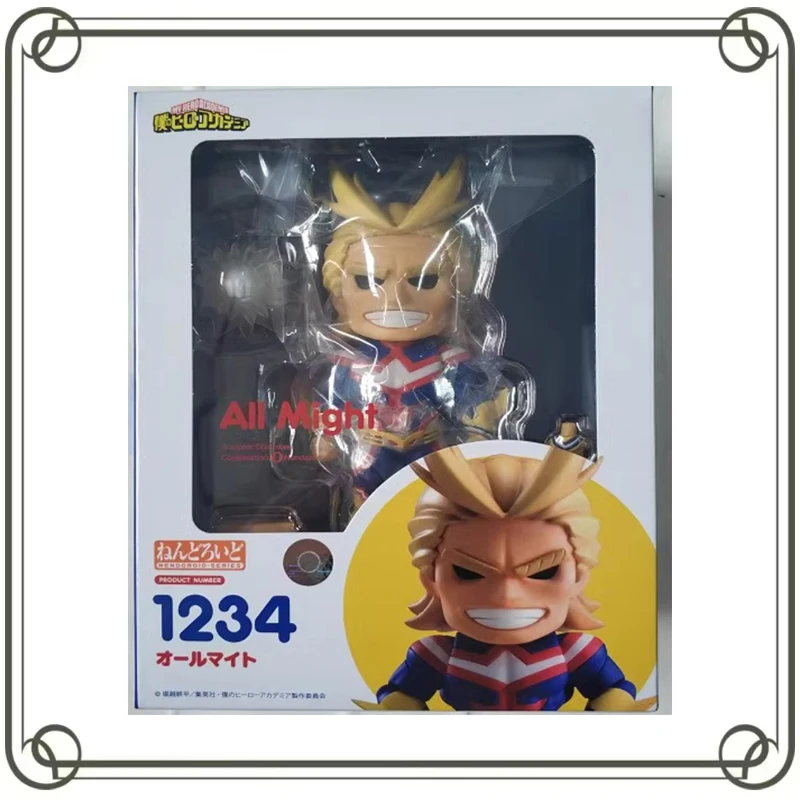 All·Might My Hero Academia Q-версия Праздничные подарки Орнамент Аниме Фигурки Модель Детская игрушка