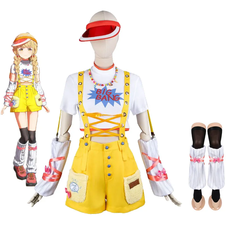 Gakuen Kotone Fujita Косплей Костюм IDOLM @ STER Аниме и игра Женский косплейер Выставочные костюмы Хэллоуин Вечеринка Одевание