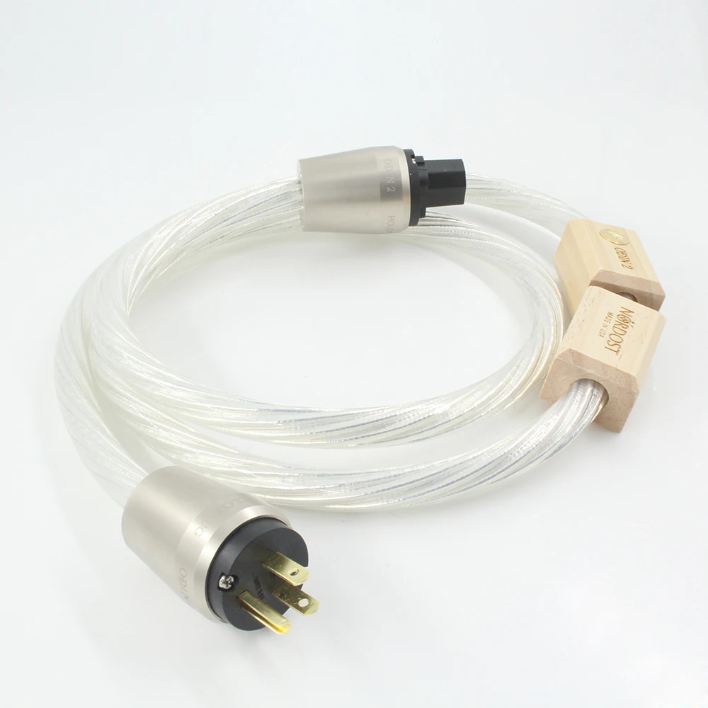 Hi-Fi Nordost ODIN 2 справочный кабель питания семь посеребренных 14AWG штепсельная вилка европейского стандарта разъем шнур питания переменного тока без коробки