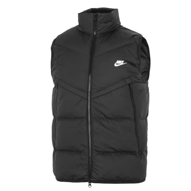 Новое оригинальное поступление, мужской пуховик NIKE AS M NK SF WR 650-D FLD VEST, жилет, теплый пуховик, спортивная одежда