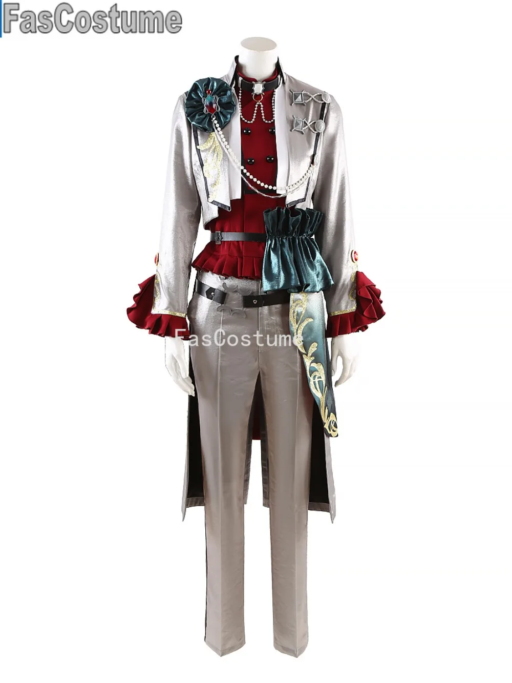 Фото FasCostume Аниме Ансамбль Звезды Сагегуса Ибара Одежда Игровой Костюм Косплей Костюм Великолепная Униформа Хэллоуин Вечеринка Наряд №2
