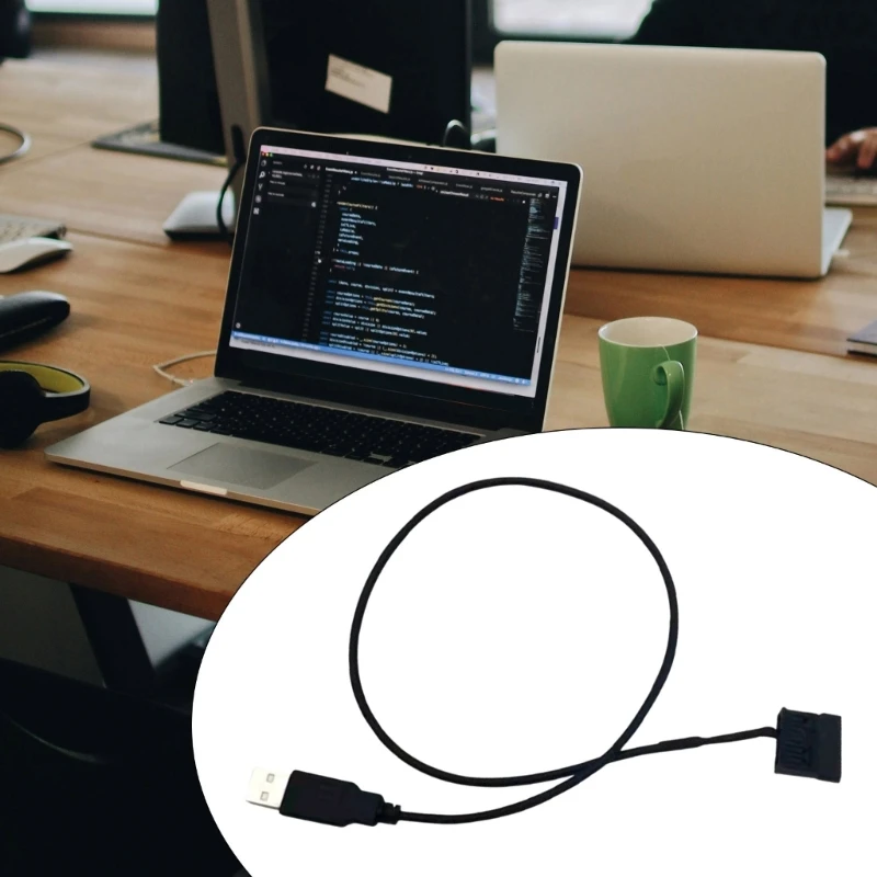 Фото USB 2.0 к кабелю Link3 SATA3 для 2,5 -дюймового привода, обеспечивающего стабильный источник питания D2RC №3