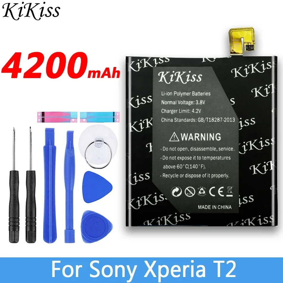 Аккумулятор для телефона, 4200 мАч, для Sony Xperia T2 Ultra D5303 D5306 D5322 XM50t XM50h