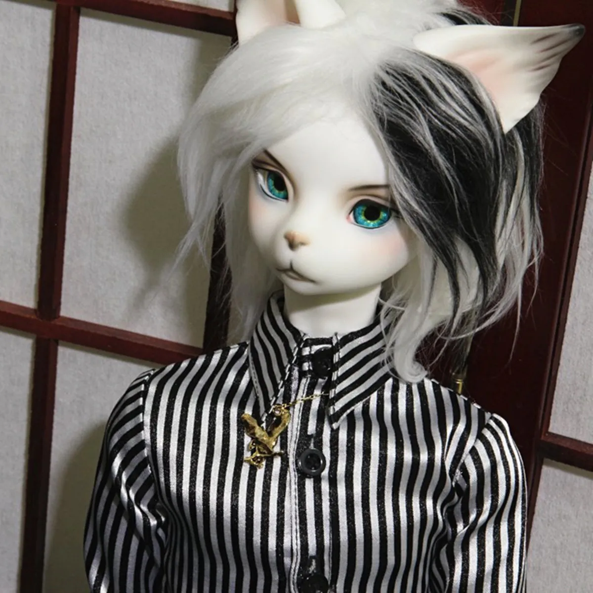 New bjd sd animal werewolf dog head 1/3 Arthur (male human body) free eyes resin figures dreamlike dolls spot makeup