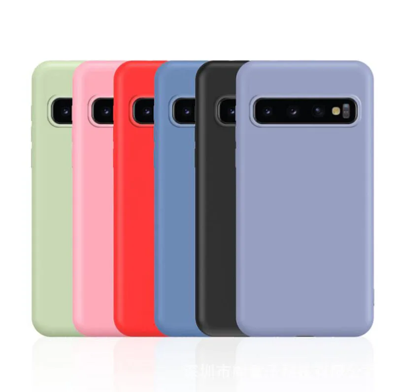 Матовый чехол для Samsung Galaxy S10 Plus S7 edge S8 S9 Plus S10 S10E S10 S20 S30 Plus Note 8 9 10 20