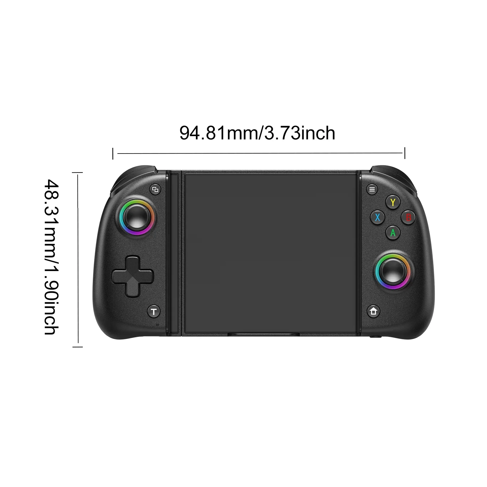Фото LinYuvo KW03 Телескопический игровой контроллер для мобильного телефона, 7 цветов с турбонаддувом/6-осевым гироскопом/вибрацией/триггерами Холла для Android/IOS/переключателя №5