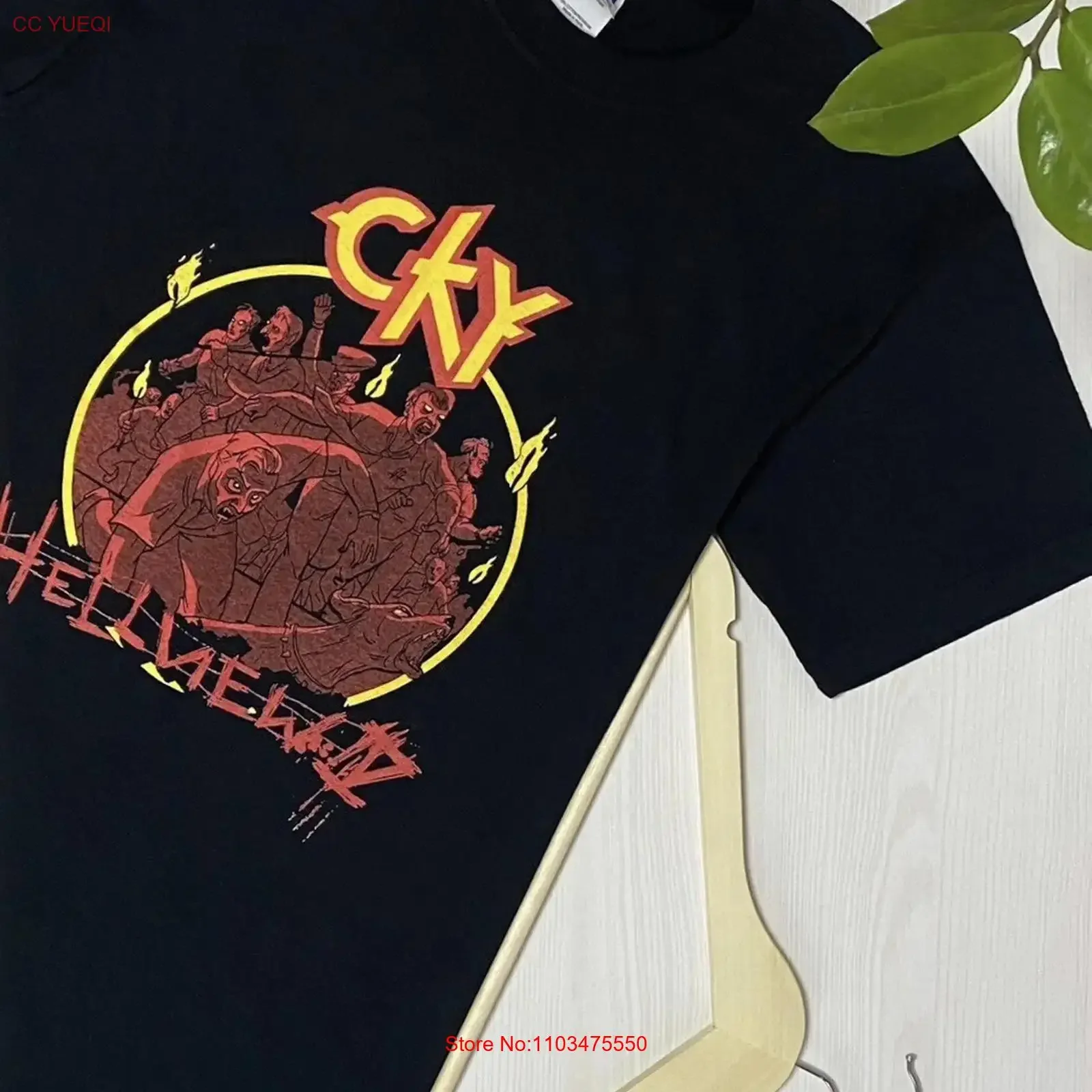 Винтажная футболка CKY F uck You album Hellview 2003, мужская футболка Black Rock Band, размер винтажная стираная, удобная, слегка графическая, повседневная