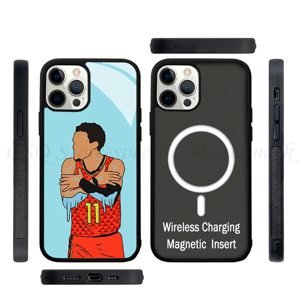 1 шт., магнитный чехол для IPhone 15 14 13 Pro Max 11 12 Mini Alex