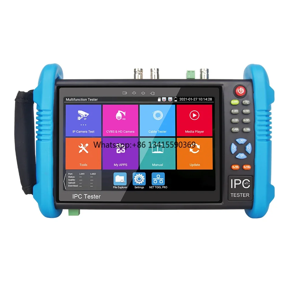 Заводская цена 7-дюймовый сенсорный экран NF-IPC716 ADHS Plus 7-дюймовый тестер 4K CCTV для TVI CVI AHD SDI IP