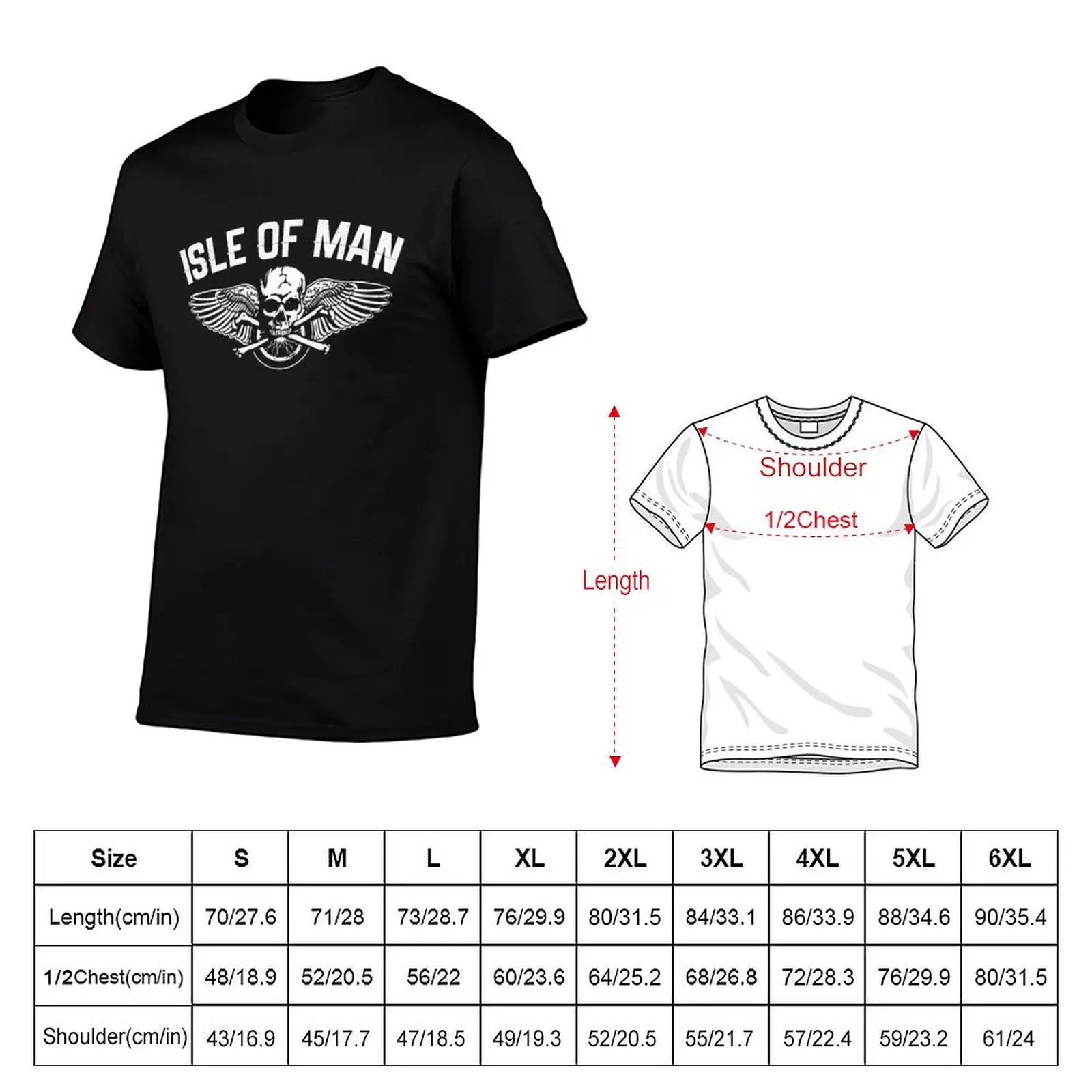 Футболка Isle Of Man TT Races Skull Active, мужская повседневная футболка, мужская футболка из 100% хлопка, люксовый бренд (art.: 3920d10d0cea3) - 3920d10d0cea3
