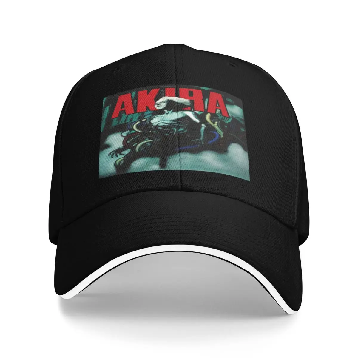 Фото Kaos Lengan Pendek Motif Kartun Akira Hat Мужская летняя шапка Кепки для мужчин Мужская бейсболка Мужская бейсболка №2