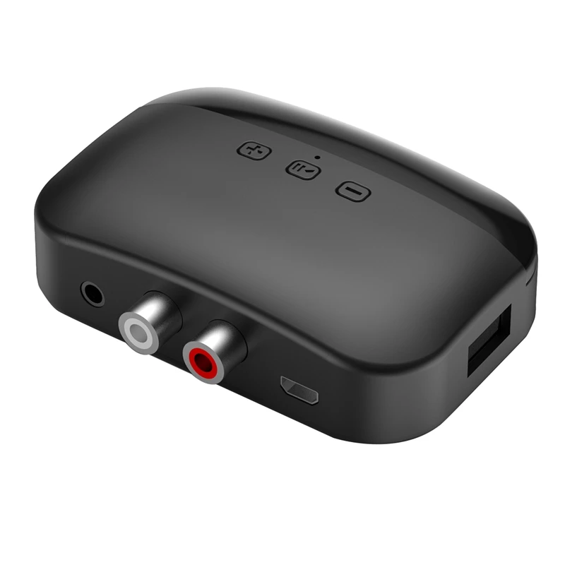 Аудиоприемник 5,0 Bluetooth U-диск RCA 3,5 мм AUX беспроводной адаптер с TF-картой для усилителя динамика автомобильный передатчик