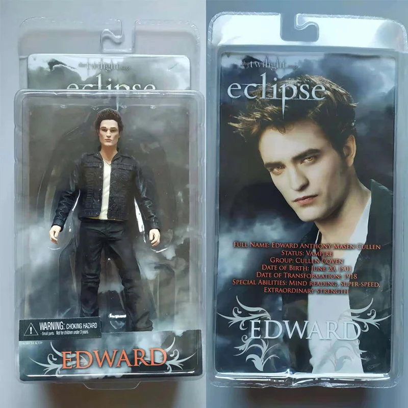 NECA Сумеречное затмение фигурку Эдварда классический фильм Джейкоб Сумерки Сага-Экклипс вампир Виктории фигурку модель игрушки 7 дюймов