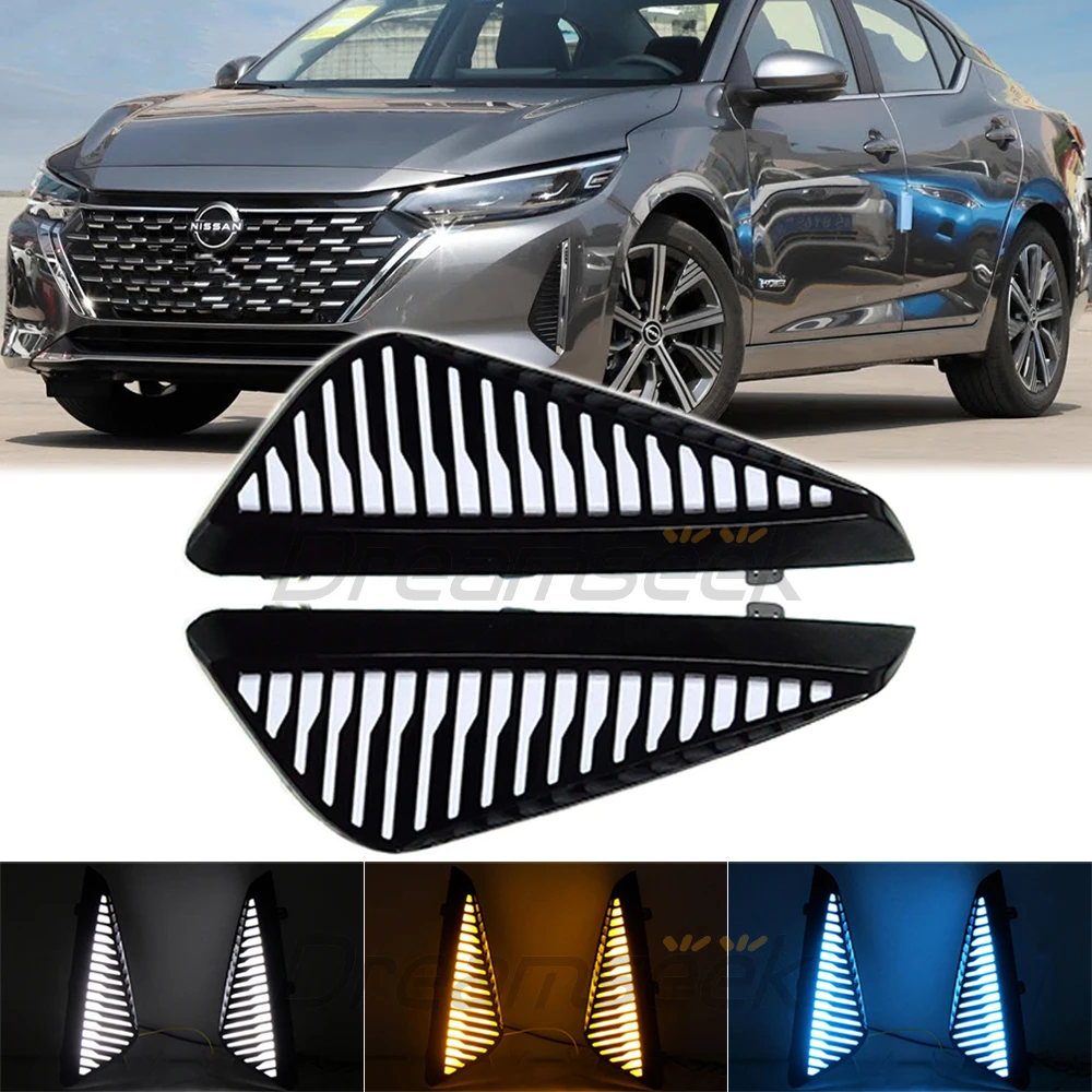 2 шт., дневные ходовые огни для Nissan Sentra Sylphy 2023 2024