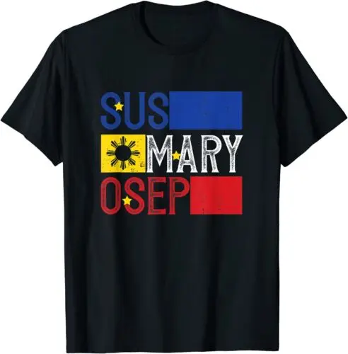 Забавное предложение для филиппинских футболок с надписью «Sus Mary Osep»
