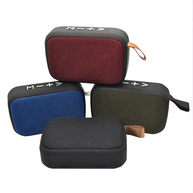 Фото Портативный Bluetooth-динамик, Компактная Беспроводная колонка с поддержкой Bluetooth, USB, TF, AUX №1