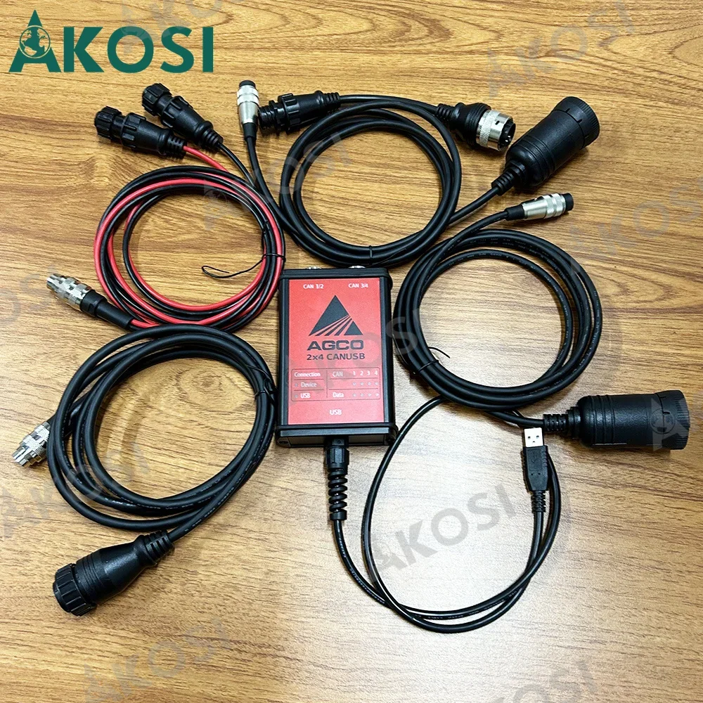 Для AGCO OEM Massey интерфейса стандартного использования для AGCO CANUSB EDT сверхмощный сельскохозяйственный диагностический сканер