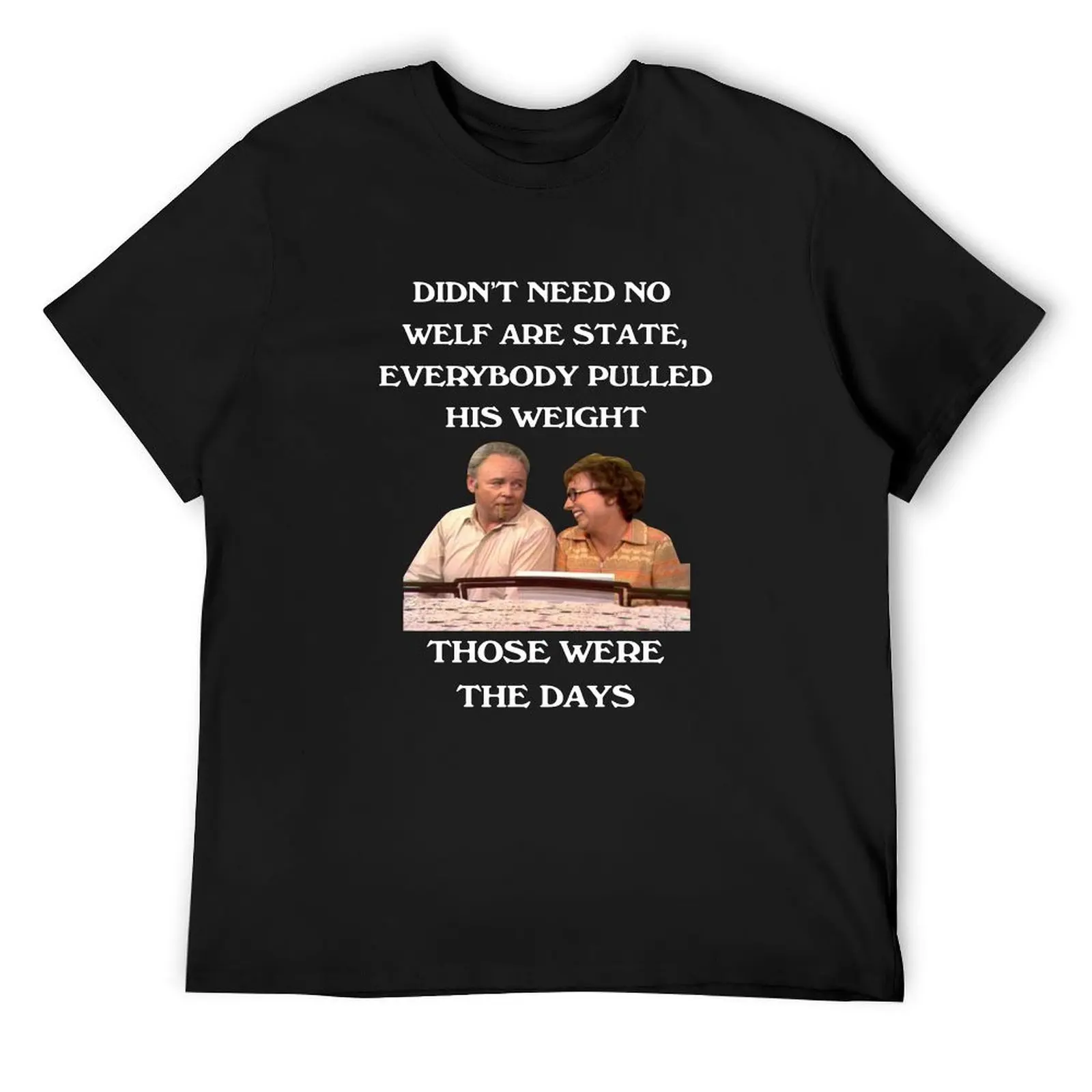 árchíe Búnkér и Edith Búnker Shirt - Консервативная - футболка «Тот были дня» футболка с рисунком роскошная мужская одежда
