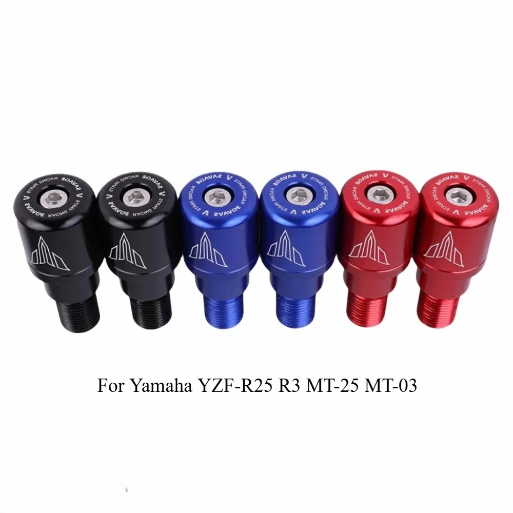 Торцевая крышка руля мотоцикла для YAMAHA MT FZ 07 09 10 YZF R125 XSR 700 SMAX155 FZR 600 TDM 900A X-MAX 250 YP 400
