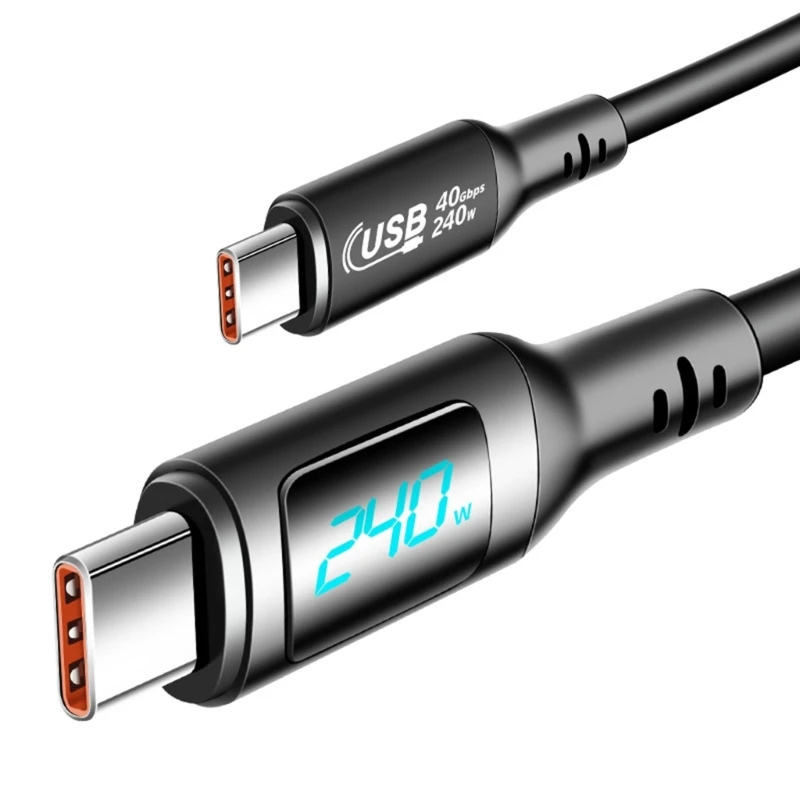 Кабель USB к USB тип быстрая зарядка PD240W, тип быстрая зарядка, быстрая зарядка, кабель для передачи данных, 40 (art.: 3920c6636acd0) - 3920c6636acd0