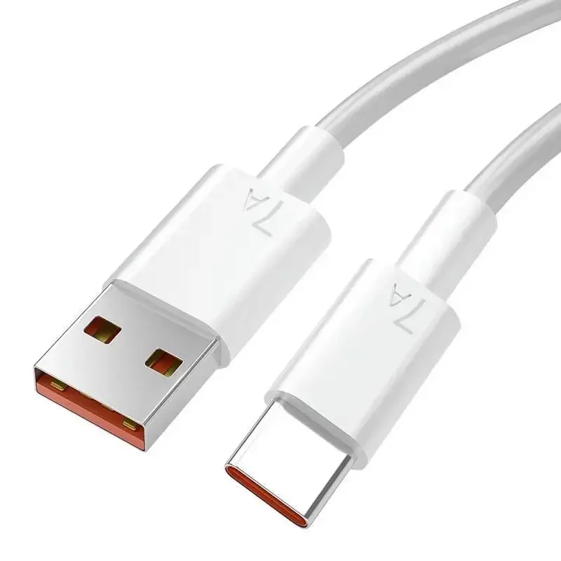 Сверхбыстрый зарядный кабель 7A 100 Вт USB Type C для Huawei P40 P30, шнур передачи данных с быстрой зарядкой для Xiaomi Mi 13 12 Pro Oneplus Realme POCO