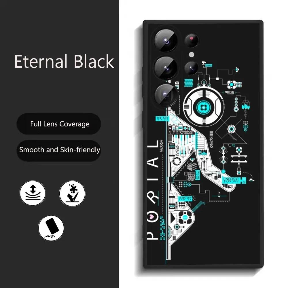 Фото Чехол для телефона P-Portal 2, игра для Samsung Galaxy S25 Ultra S22 S23 S24 Ultra S21 S20 5G, защитный мягкий силиконовый чехол из ТПУ №2