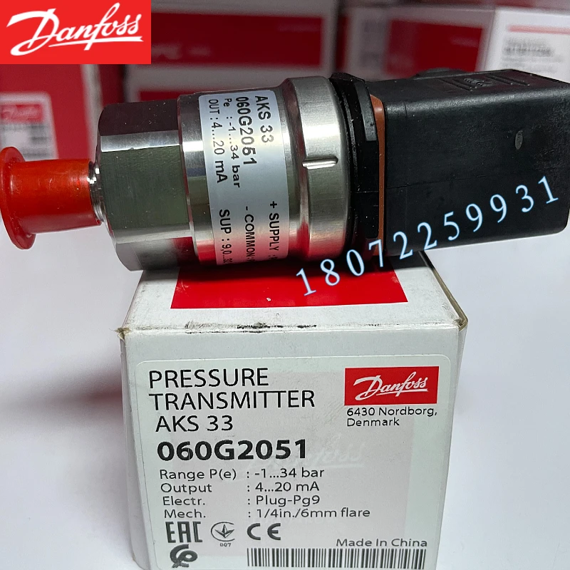 Фото Датчики давления - Danfoss -MBS4000-4-20ma-4bar №3