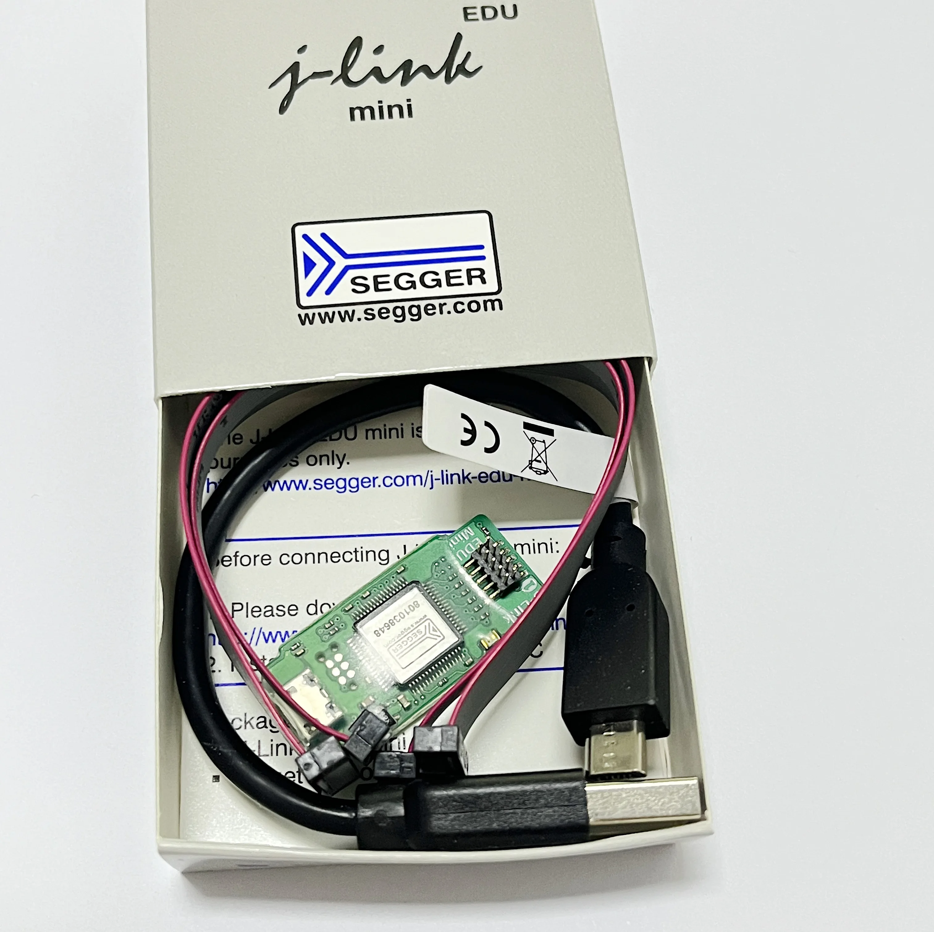 Jlink EDU mini оригинальный J-link STM32/поддержка JTAG и SWD инструмент для отладки моделирования горения V9V10