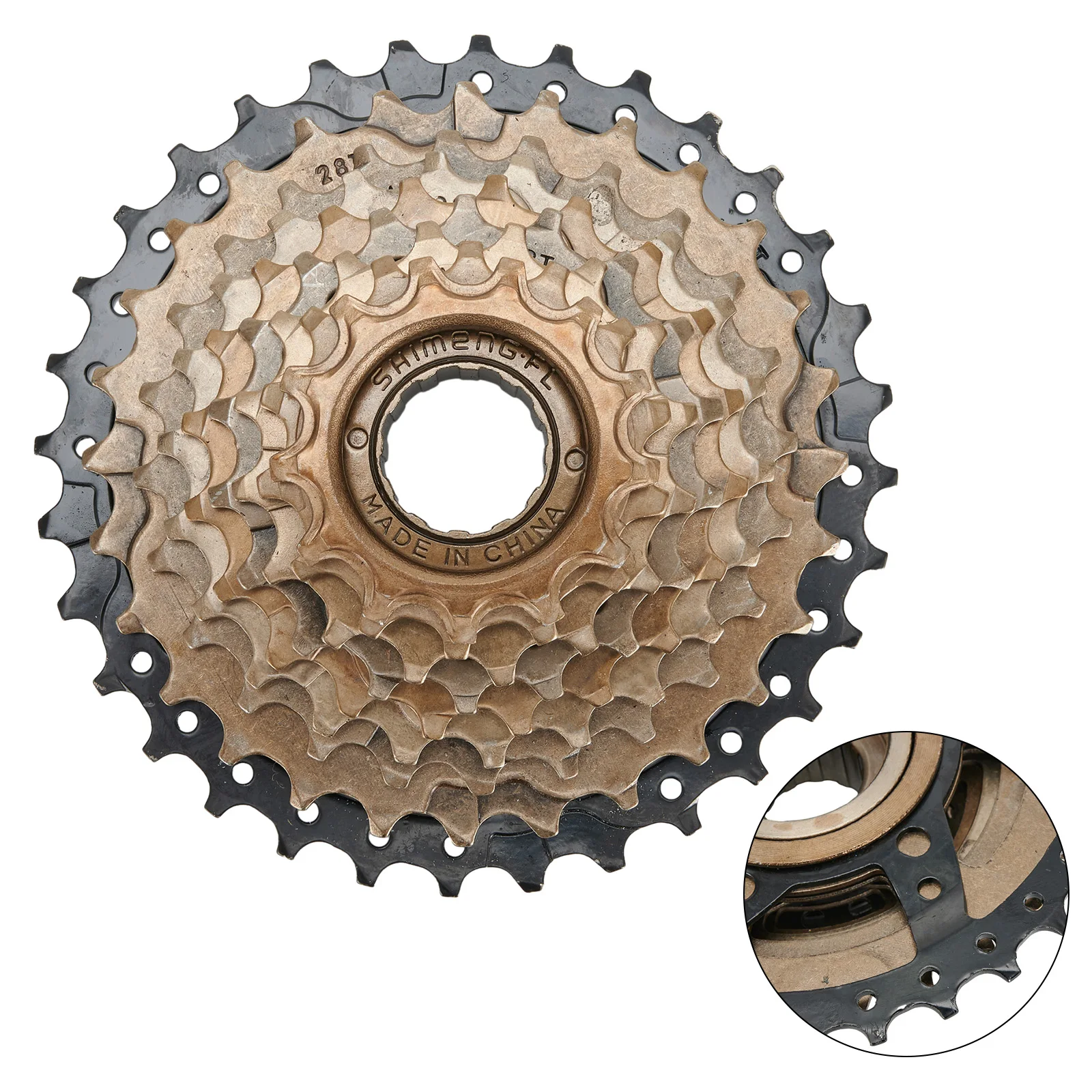 Кассета маховика высокого качества для SRAM/Shiman0/Sunrace Gold, горный велосипед, 41 мм, 9 скоростей, дорожный велосипед, ротационный