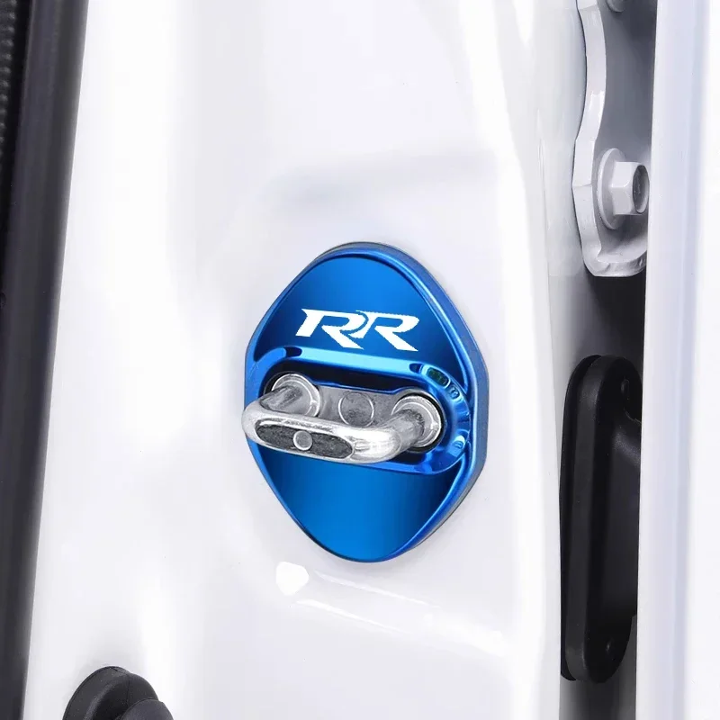 Фото 4 шт., наклейки на автомобильные дверные замки Honda RR №5