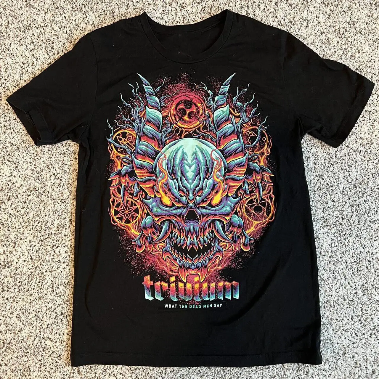 Trivium What the Dead Men Say Biker Gift For Fans унисекс S-5XL Shirt NW02_62
