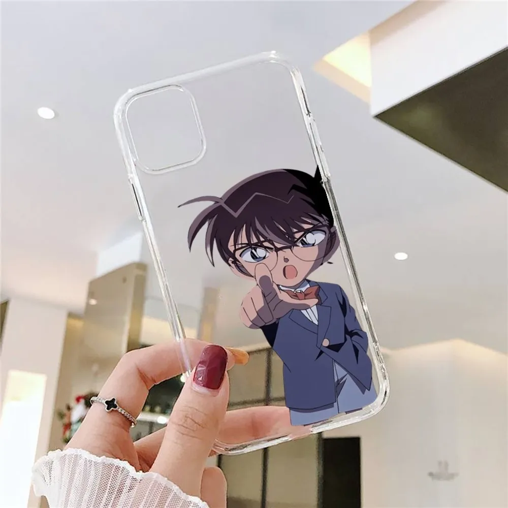 Фото Чехол для телефона с аниме-детективом для Iphone 15 11 13 14 Pro Max 7 8 Plus X Xr Xs Max Se2020 12 №3