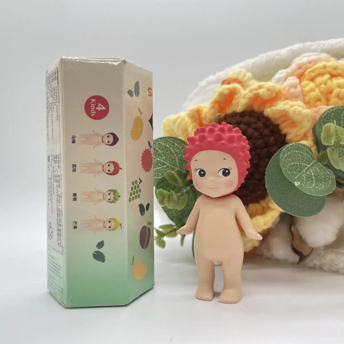 Миниатюрная фигурка Sonny Angel, серия фруктов, двойная Ограниченная серия, мята