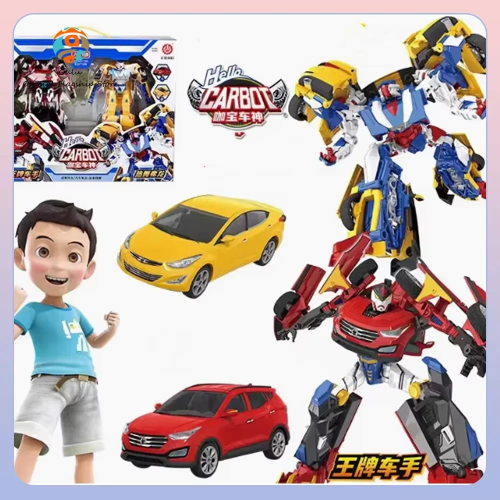 Hello Carbot Трансформерная машина Модель пожарной машины Скорая помощь Фигурка Трансформирующий робот Конверсия формы Индивидуальные игрушки для мальчиков