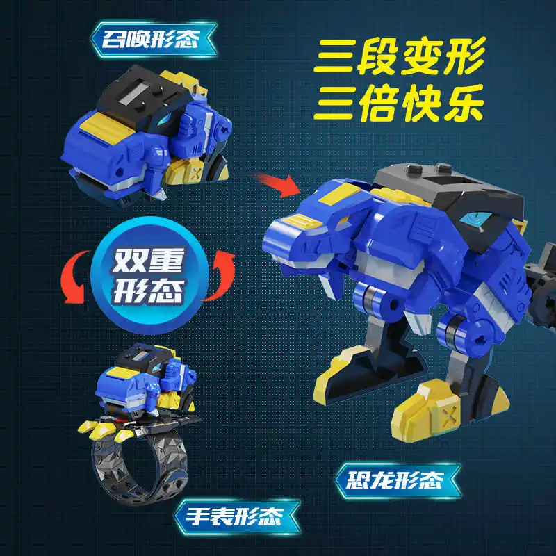 Фото В наличии Miniforce X Watch Toy Super Dinosaur Power Mecha Deformation Robot Любимая игрушка для мальчика Передвижная модель игрушки Индивидуальные игрушки №4