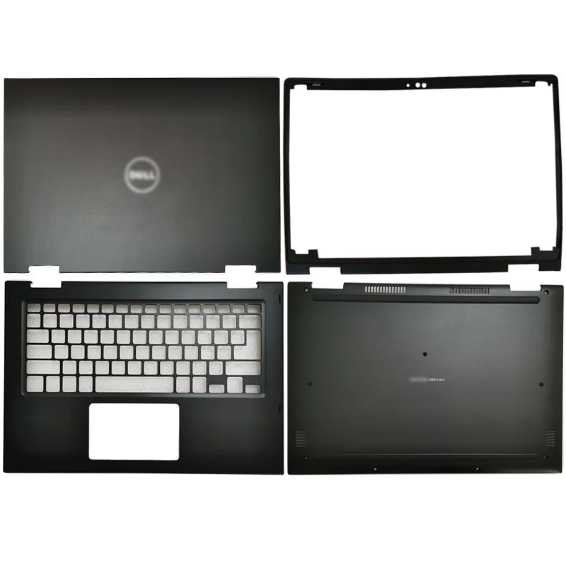НОВИНКА для ноутбуков Dell Latitude 3390 E3390 2 в 1, задняя крышка ЖК-дисплея/передняя панель/подставка для рук/нижняя часть корпуса, верхняя крышка 03XWRX, черный