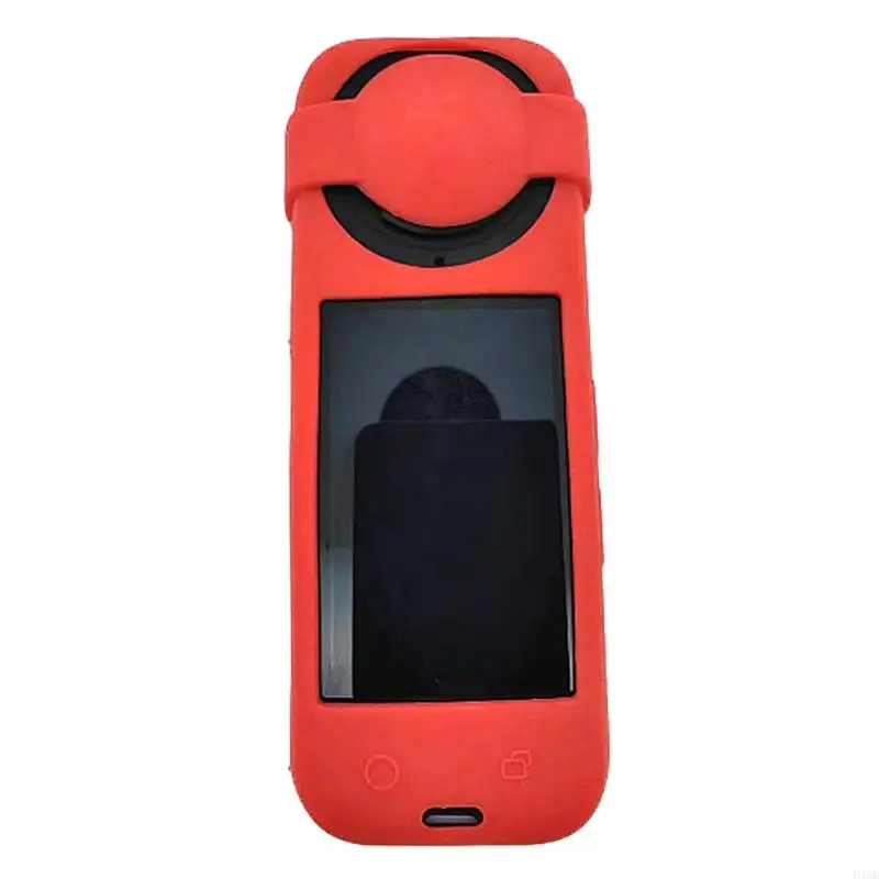 Фото D46B Силиконовый защитный корпус для 360 Panoramic Sports Camera Dust Protective Cover Lens Cover Cover Cover №3