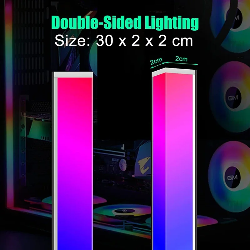Фото Светодиодная лента RGB для ПК, 30 см, 5 В, 3 контакта, 4 контакта №3