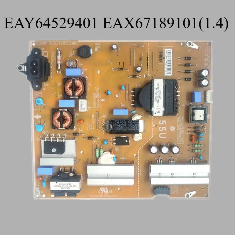 Плата блока питания EAX 67189101 (1.4) ЭЙ 64529401   PLDK-L604A 3PCR01941A подходит для 55UK6100 55UJ6300 55UJ6307 55LG63CJ 55UJ630V 55UJ634V