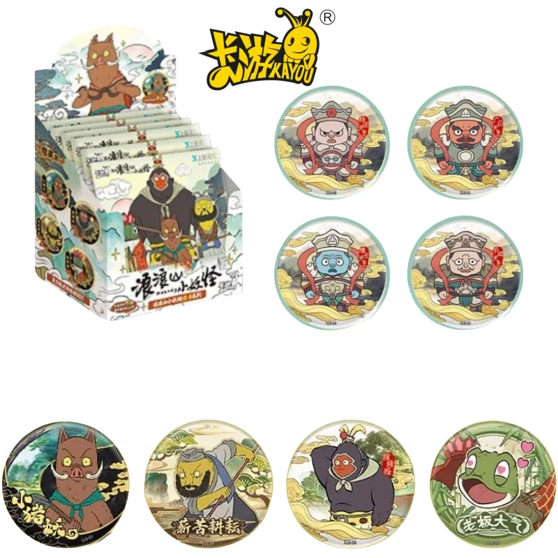 Точечные товары KAYOU Langlang Mountain Little Monster, жестяной значок, серия, Китай, странные сказки, аниме, периферийные устройства, игрушки, подарки