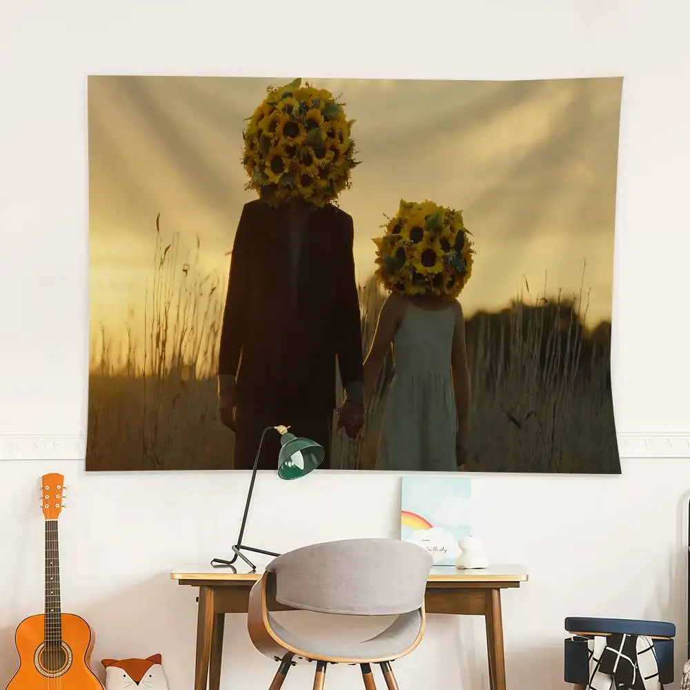 Фото Girasoles J-Jay W-Wheeler Певица Открытый Пикник Вечеринка Домашний Кемпинг Искусство Подвесной Баннер Украшение Флага №4