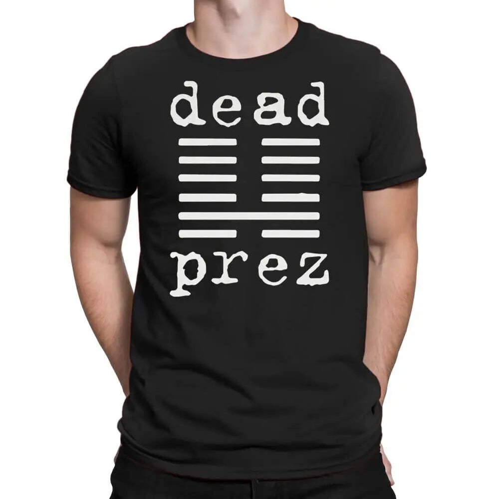 NWT Dead Prez художественная винтажная музыкальная Ретро Американская футболка с рисунком Y2K летняя одежда
