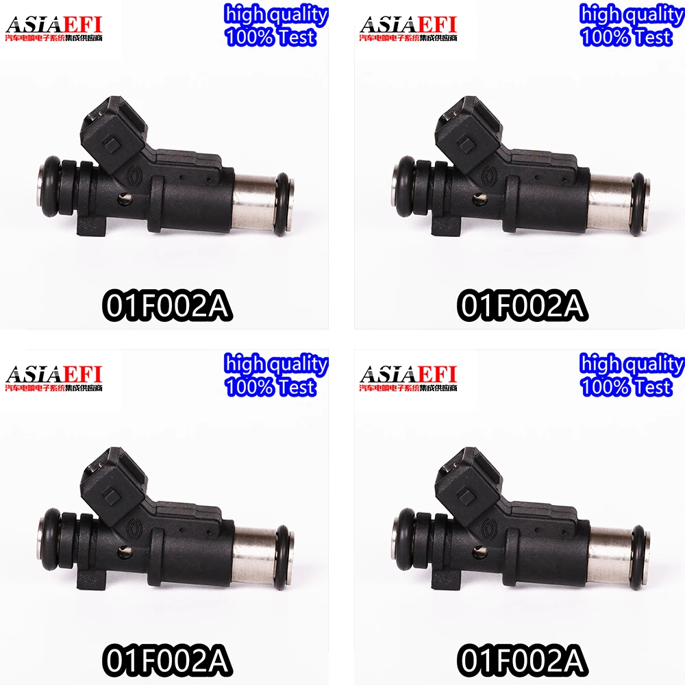4 шт., высококачественная топливная форсунка 01F002A 0280156357   Для Citroen C2 C3 Peugeot 206 306 307 Puirel Inyector De Gasolina