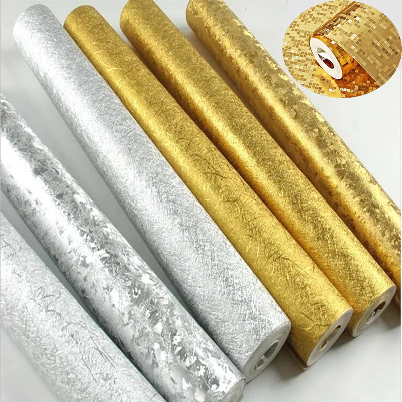 Мозаичные обои, золотая фольга, сетка, зеркальный эффект, фон, светоотражающие трехмерные наклейки на стену для украшения кухни