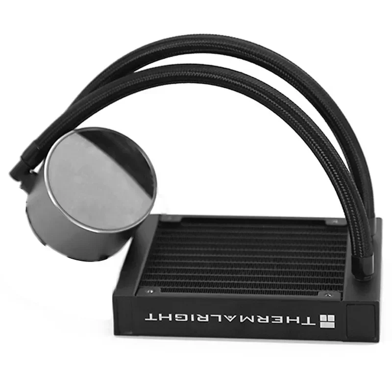 Фото Thermalright Frozen Magic 120 AIO Kit Процессорный кулер Металлический блок + насос + 120 радиатора + вентилятор для Intel AMD для ПК Система водяного охлаждения №2