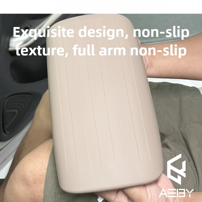 Фото AEBY для BYD Dolphin Smart Driving Edition 2025, автомобильный силиконовый подлокотник, пылезащитный чехол, защита подлокотника, водонепроницаемый №5