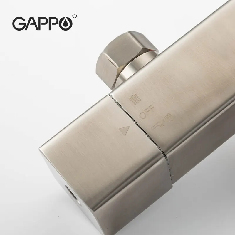 Фото GAPPO смеситель для душа смеситель для ванной душевые системы тропический душ с термостатом система нержавеющая сталь G2499-40 №2