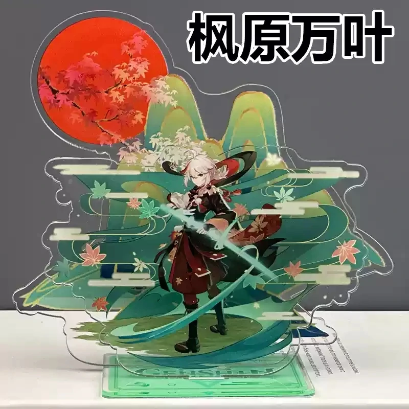 Игра Genshin Lmpact, акриловая мультяшная фигурка, модель Varesa Mavuika Kinich Wanderer, модель тарелки, декор для стола, подарок для фанатов игр